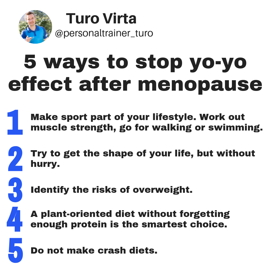 dominere forræderi Kantine How do you stop the yo-yo effect and keep your stomach fat under control  after menopause? - Weight Loss Coach